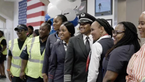 All-Black women crew operates American Airlines flight from Dallas in honor of trailblazer Bessie Coleman