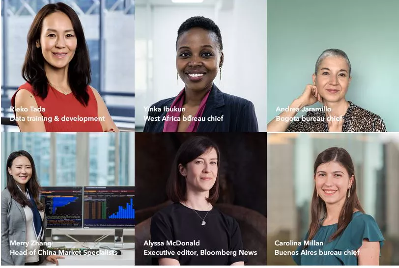 Women Leaders at Bloomberg From Around the World Share Their Career Experiences
