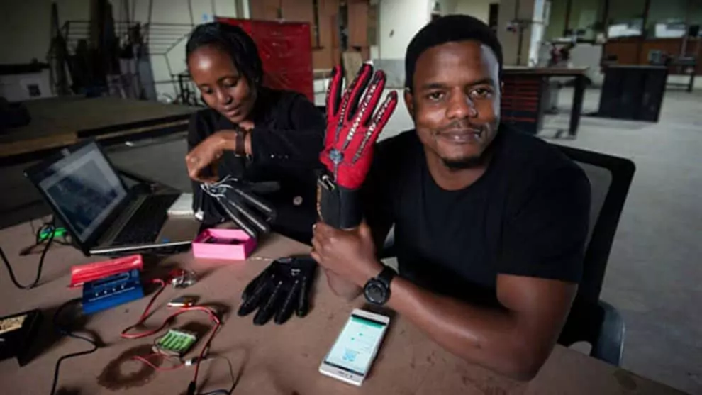 This Kenyan Inventor Is Behind A Smart-Glove That Translates Sign Language Into Speech In Real Time