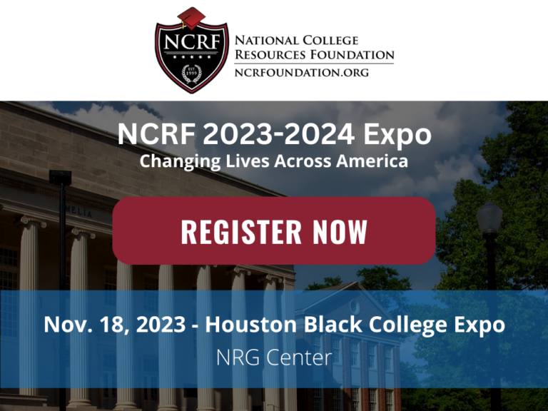 NCRF 20232024 Expo Calendar Houston Black College Expo