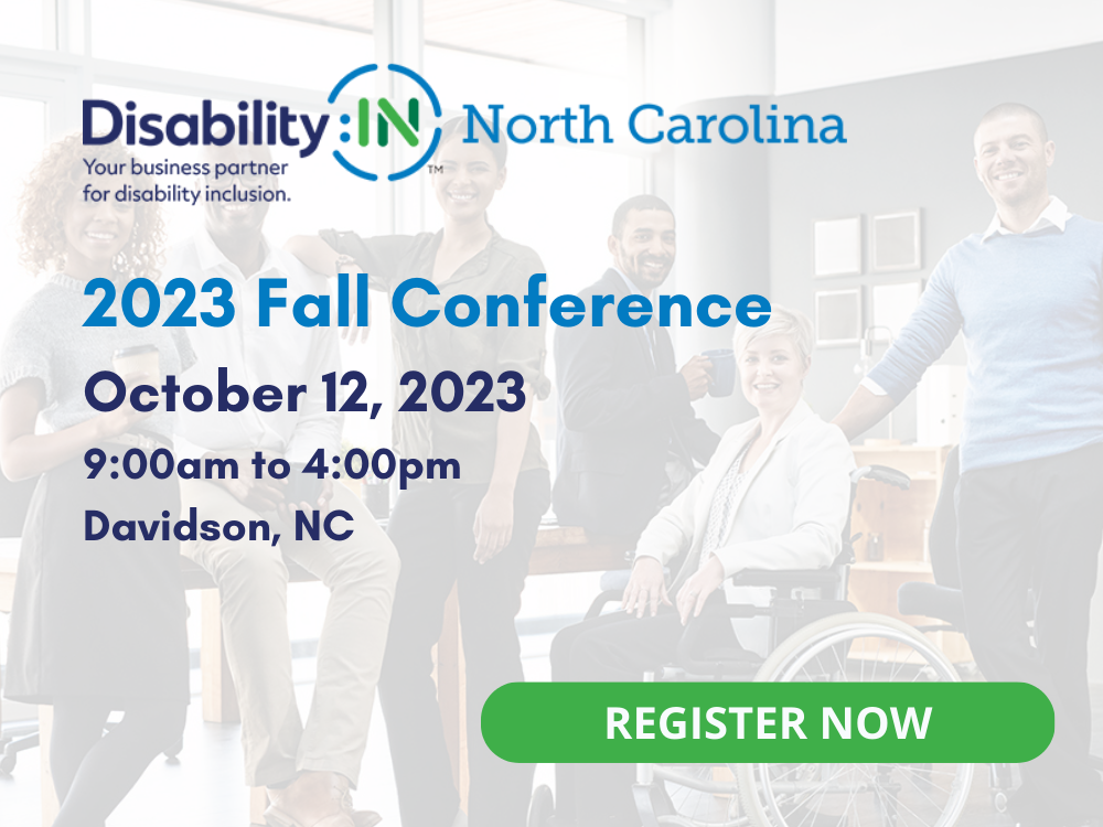 DisabilityIN NC Fall Conference Event Image