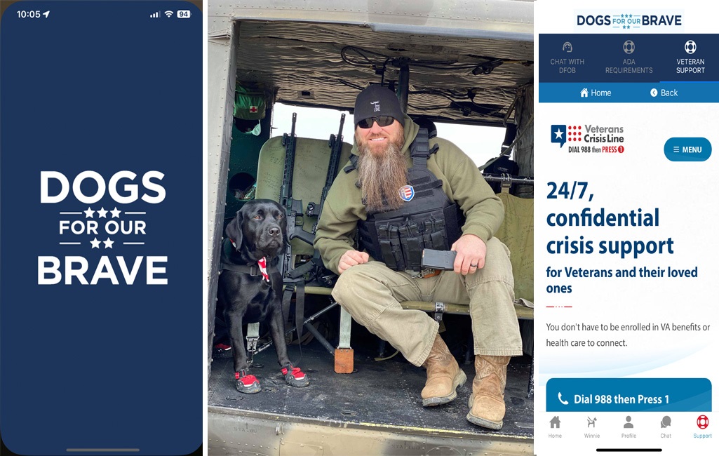 Dogs and Technology: Saving Veteran Lives