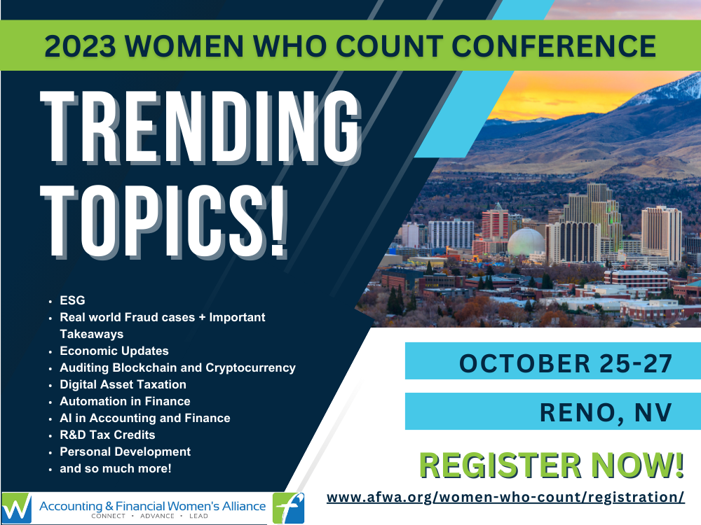 2023 Women Who Count Conference