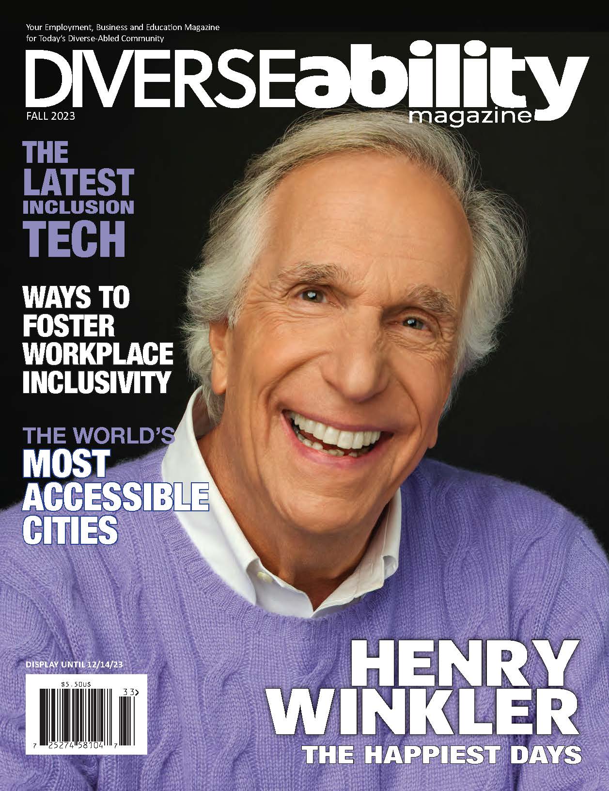 DiverseAbility Magazine Fall 2023 PDF - low contrast version