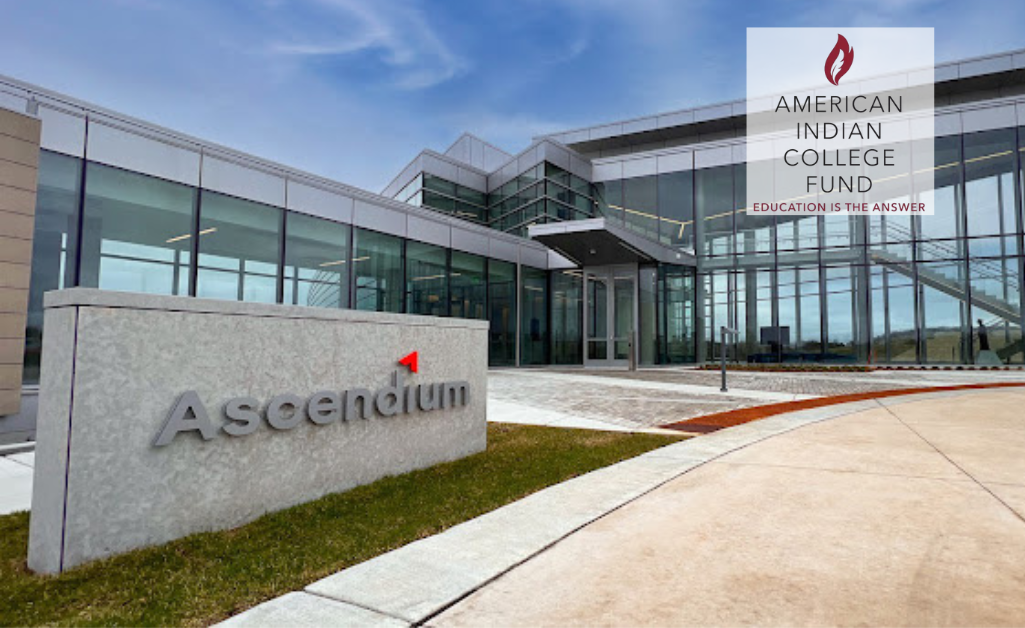 Ascendium building-College Fund logo