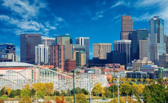 Denver Colorado city landscape