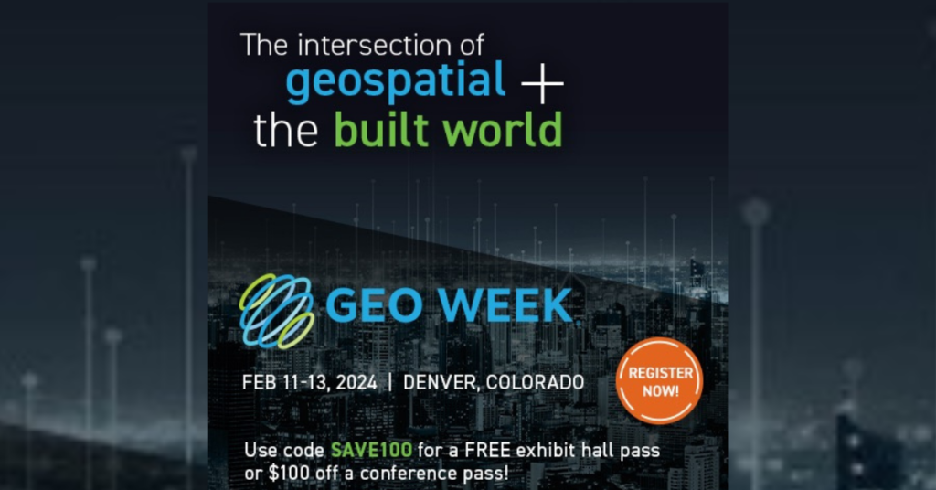 Geo Week conference promo