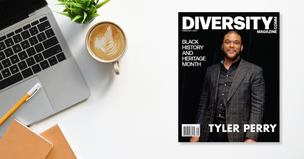Unveiling DiversityComm Magazine's February Issue: Featuring Tyler Perry