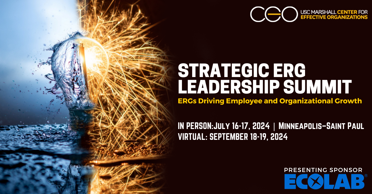 2024 Strategic Employee Resource Group (ERG) Leadership Summit