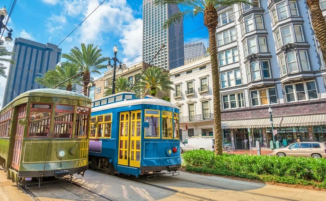 New Orleans cable cars